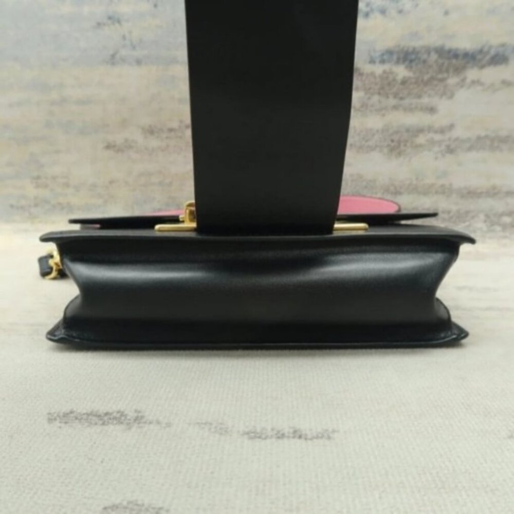 Authentic Prada Cahier Ribbon Mulitcolor Leather Shoulder Bag Lux550-100125 - Picture 6 of 12